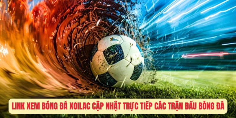 Link xem bóng đá XOILAC cập nhật trực tiếp các trận đấu bóng đá