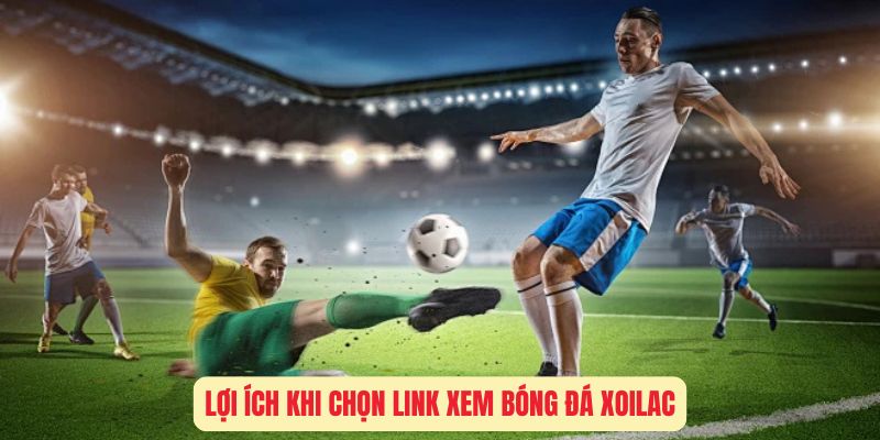 Lợi ích khi chọn link xem bóng đá XOILAC